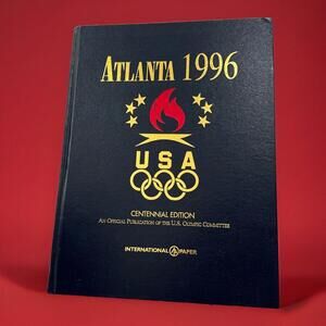 Atlanta 1996 centennial edition U.S.A. olympic committee Hardcover Book